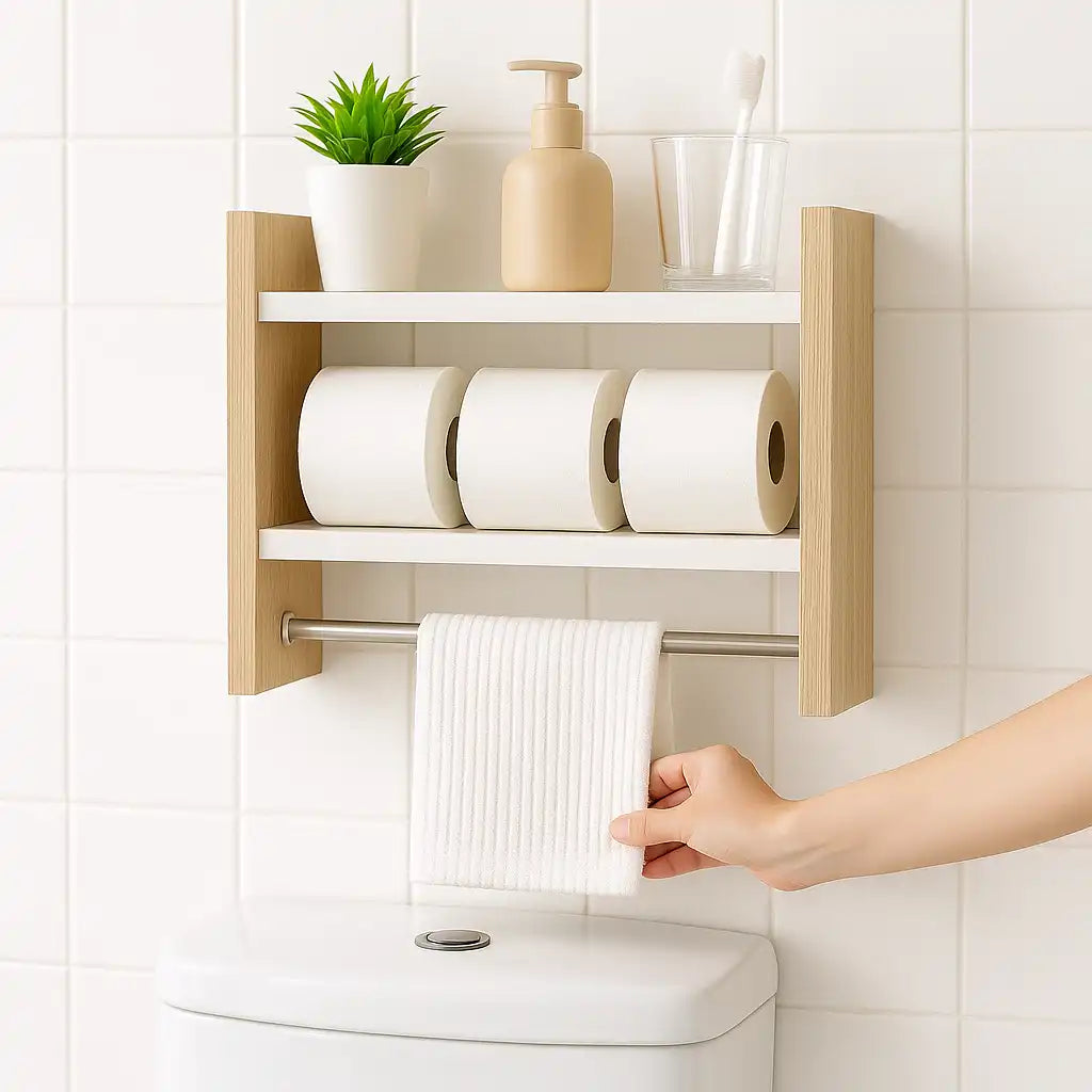 Étagère murale de salle de bain - VERDIC