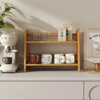 Rangement pour coin café & cuisine - en Bambou