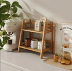 Rangement pour coin café & cuisine - en Bambou