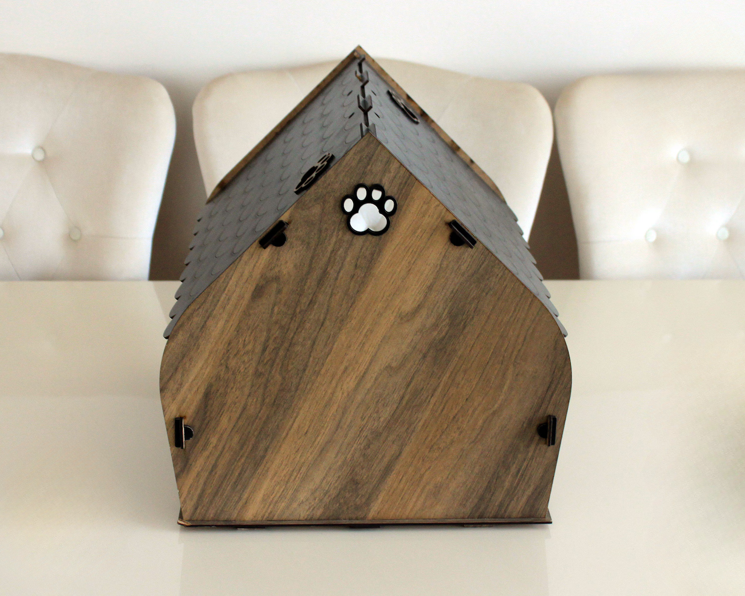 منزل القطط الدافئ